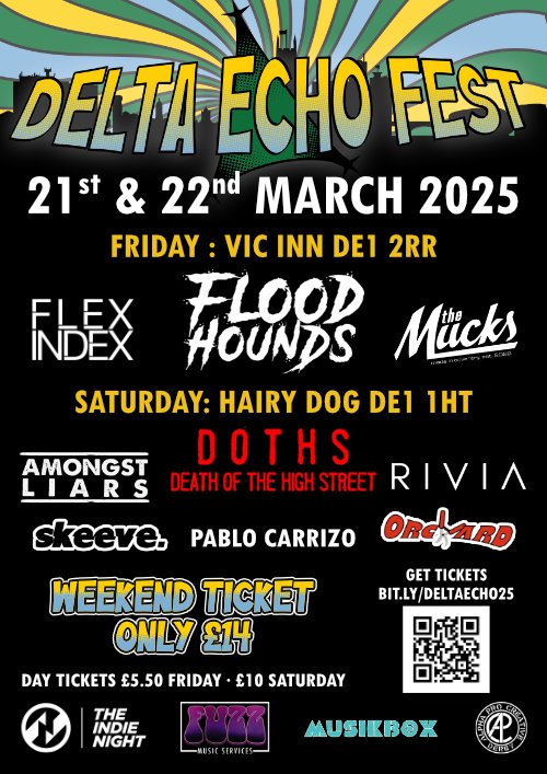 Delta Echo Fest Main Event Poster