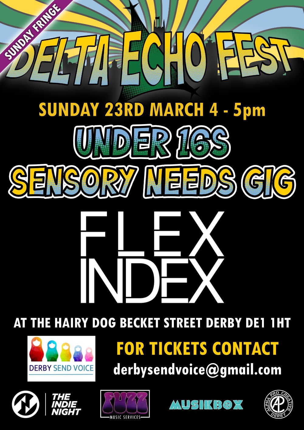 Under 16s Sensory Needs Gig