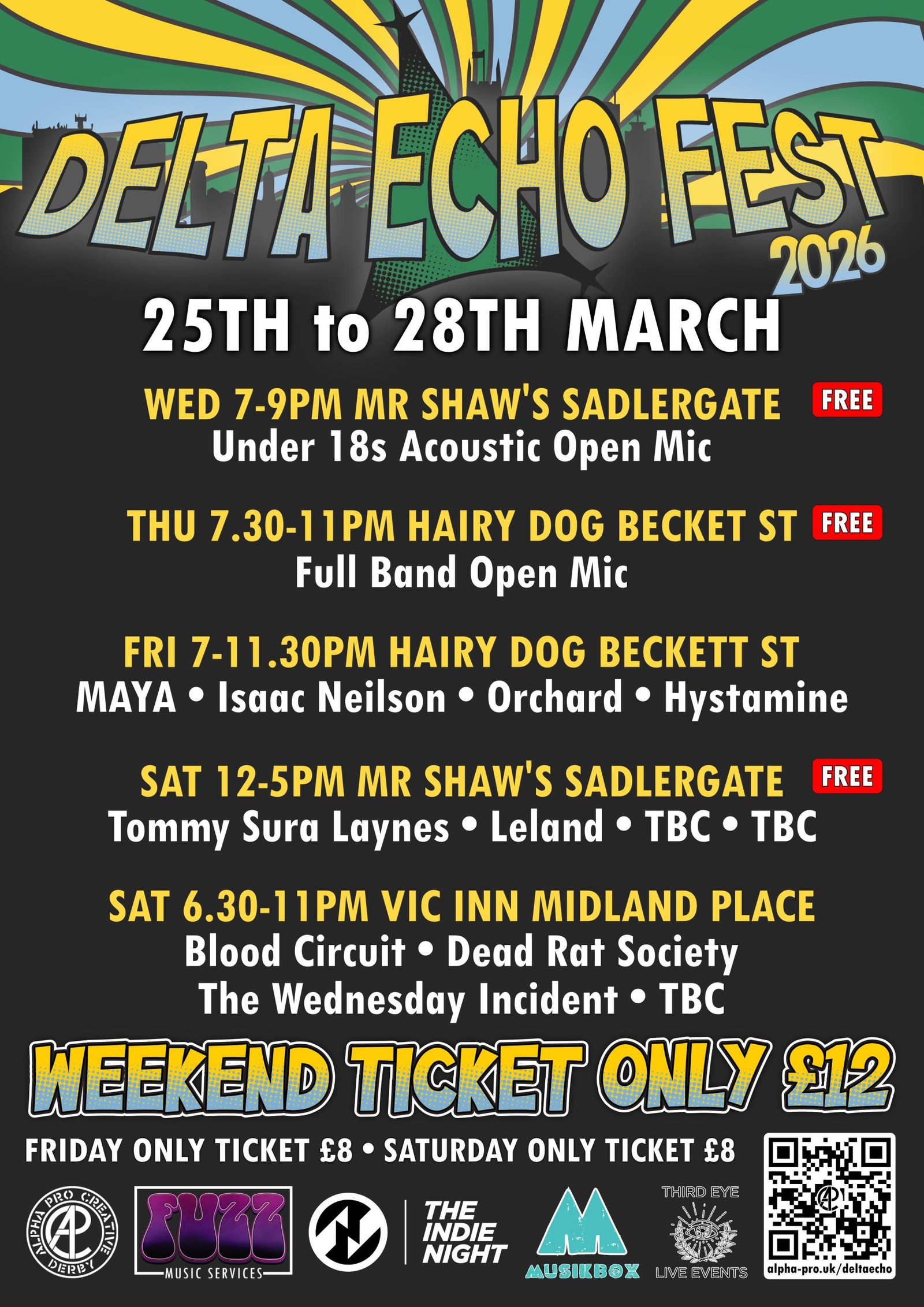 Delta Echo Fest 2026 - All Events