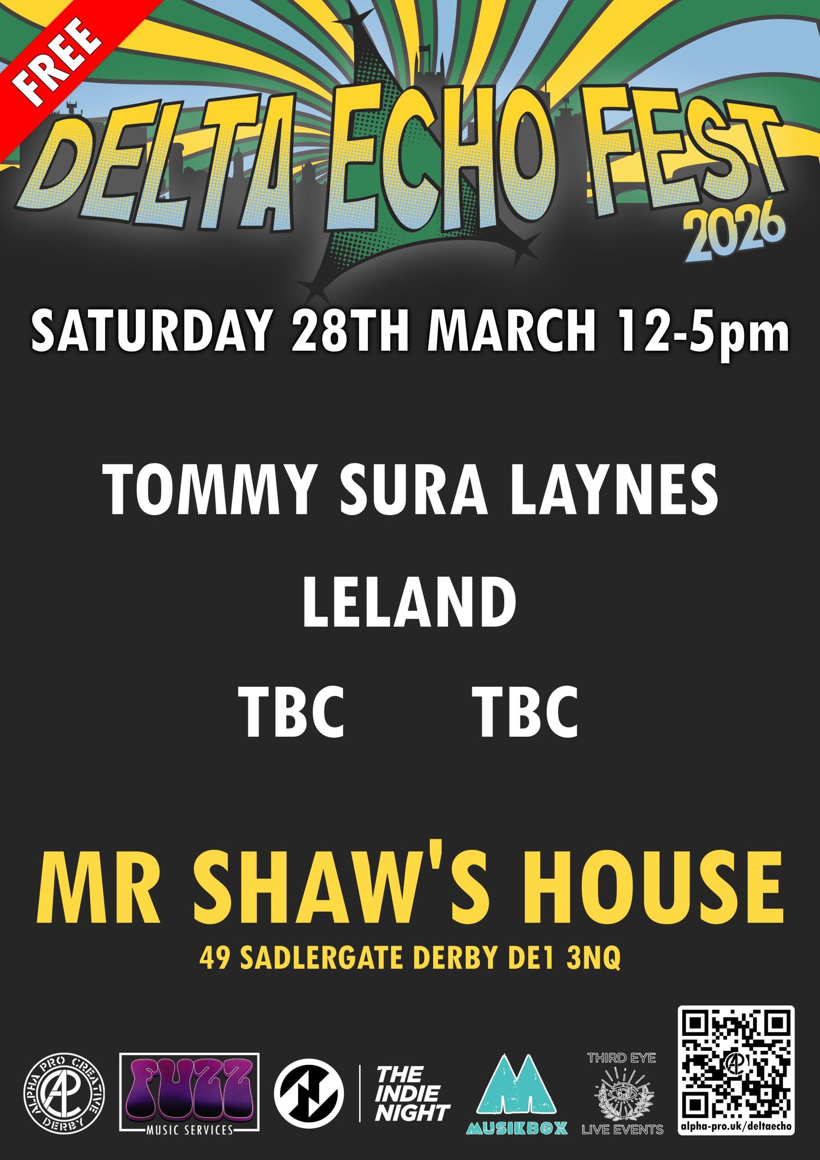 Delta Echo Fest 2026 - Sat Mr Shaw's House